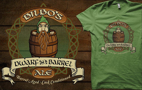 Qwertee.com - Bilbo's Ale